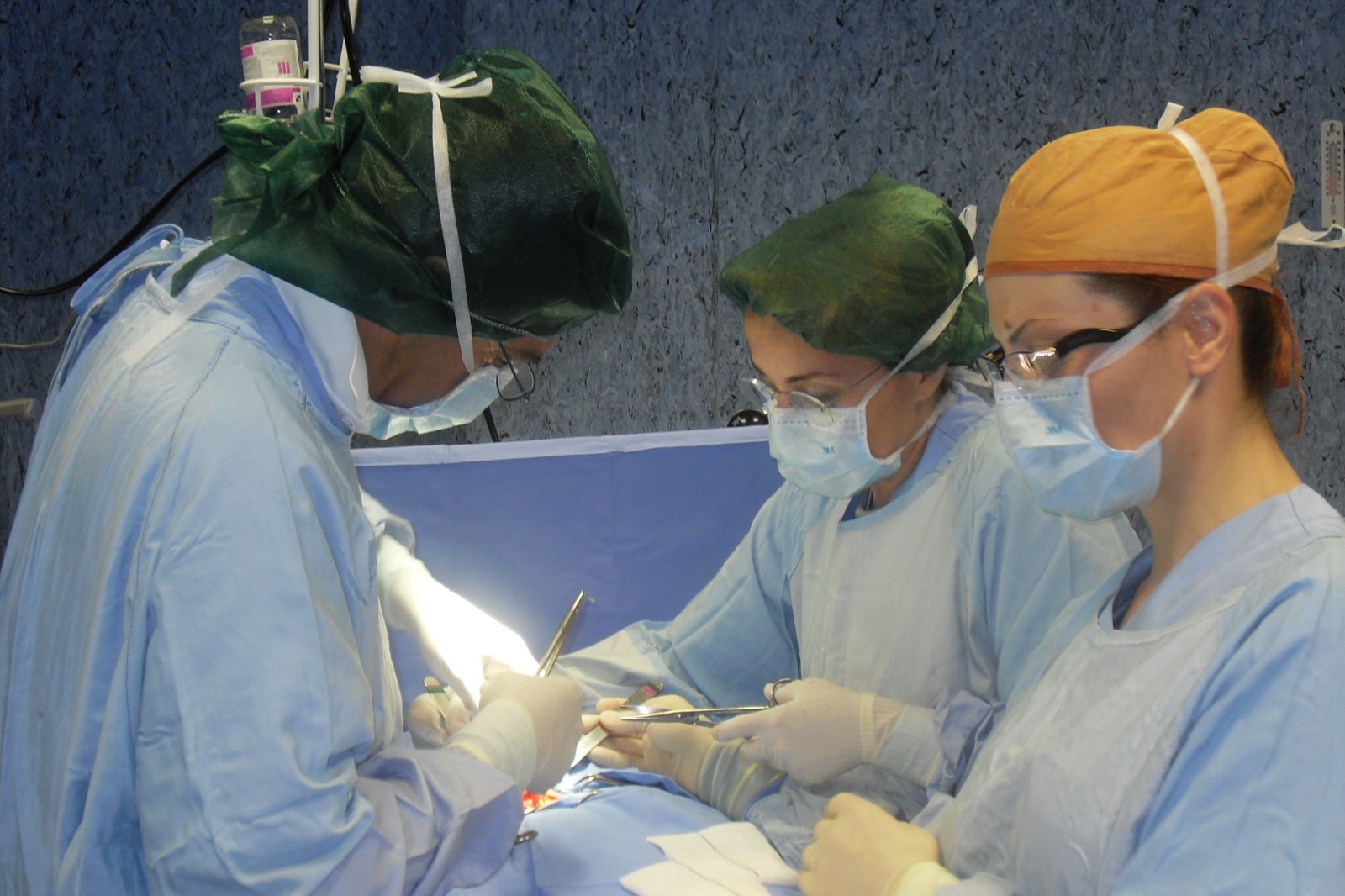 Dott. Rollino in sala operatoria